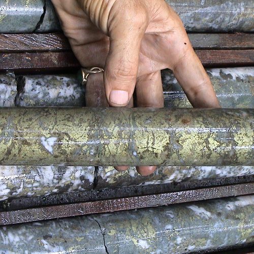 Baroi Drill Core close up